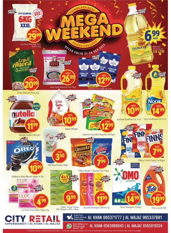 Weekend Deals - Al Khan & Al Majaz