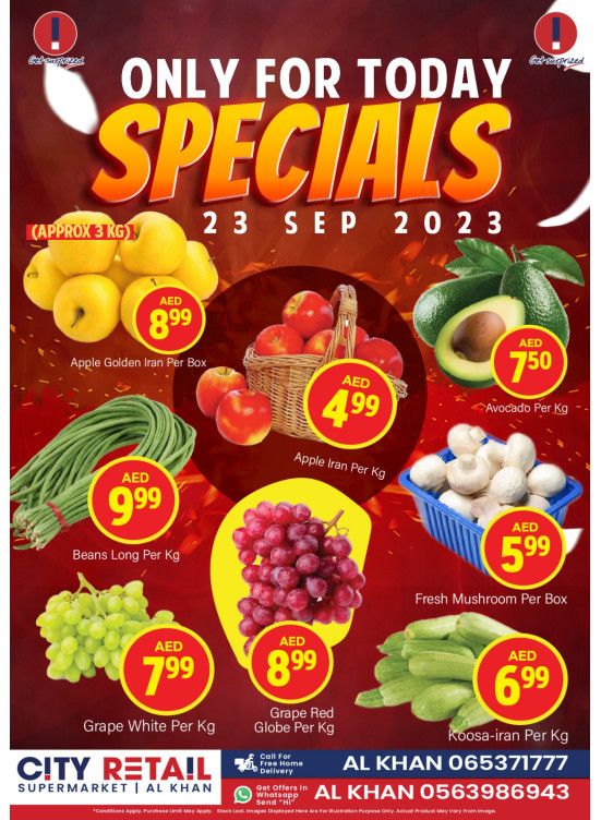 One Day Sale - Al Khan
