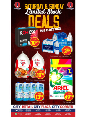Saturday & Sunday Deals