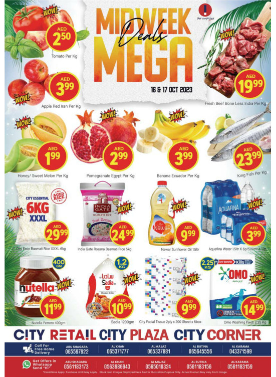Midweek Deals