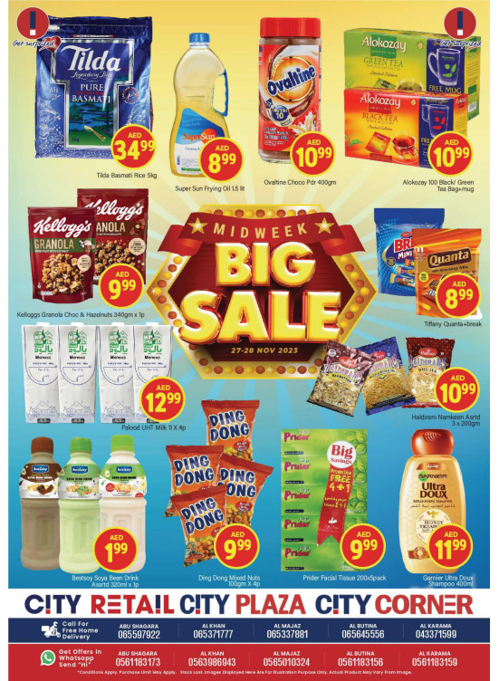 Midweek Big Sale