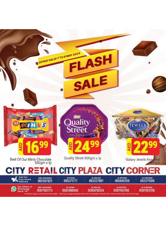 Flash Sale from City Retail until 8th May - City Retail UAE Offers