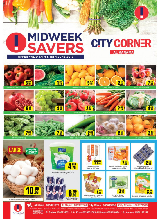 Midweek Savers