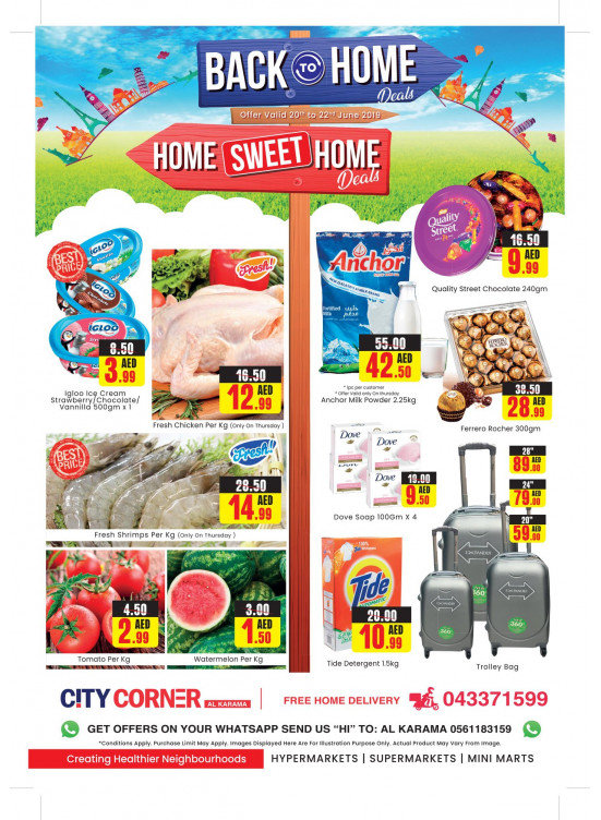Back To Home Deals - City Corner Super Market Al Karama