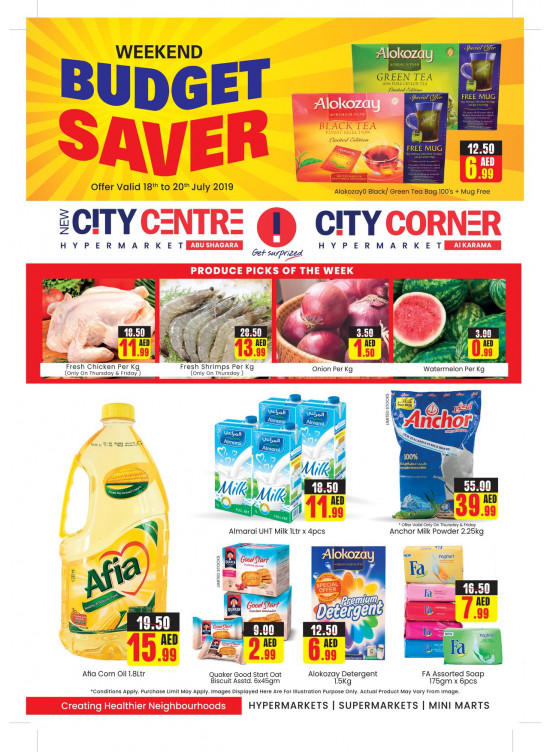Weekend Budget Saver - Abu Shagara & Al Karama