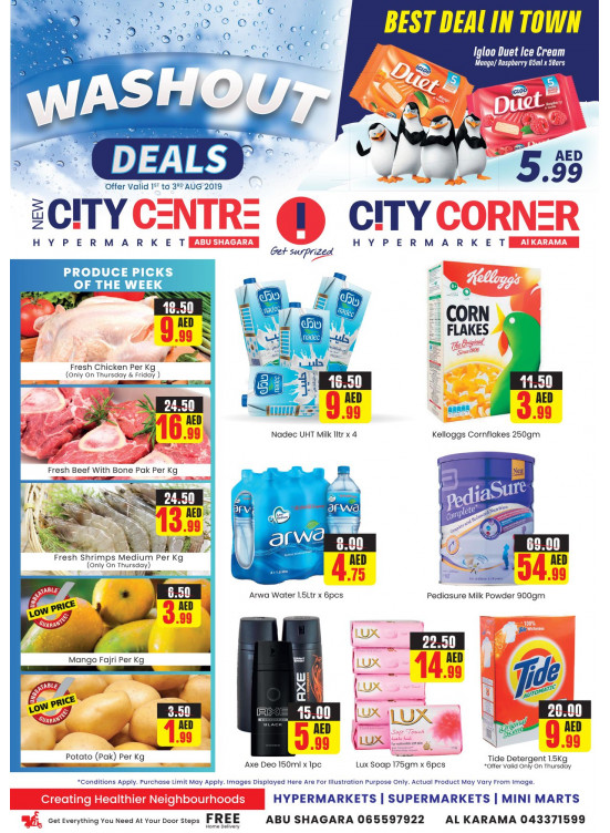 Washout Deals - Abu Shagara & Al Karama