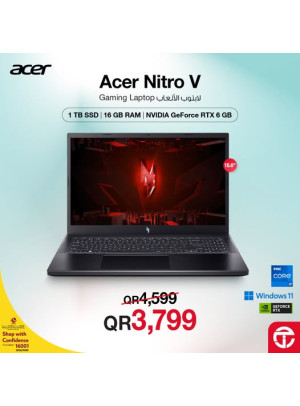 سعر رائع على لابتوب الألعاب Acer Nitro V