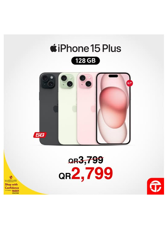 Great Price on iPhone 15 Plus