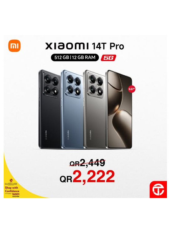 Great Price on Xiaomi 14T Pro Smartphone