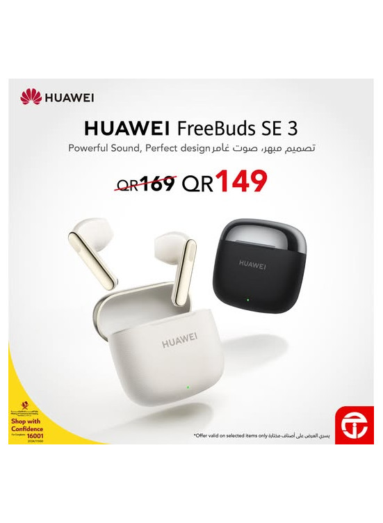 Great Price on Huawei FreeBuds SE 3
