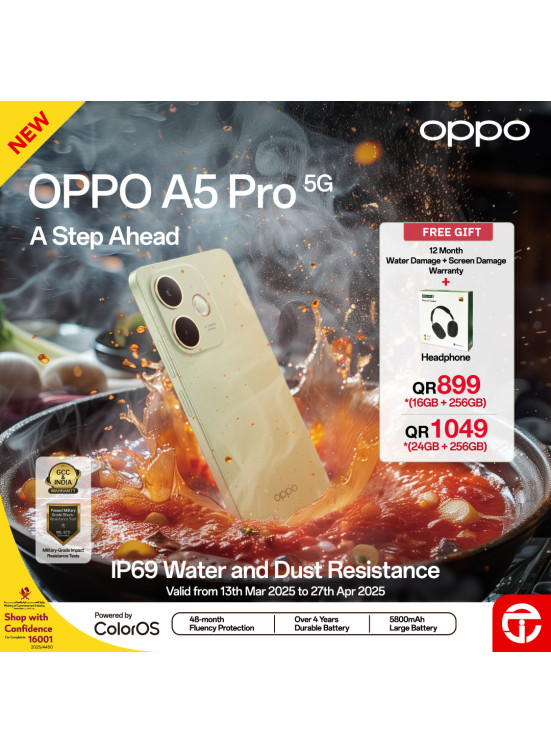وصل حديثًا - هاتف OPPO A5 Pro