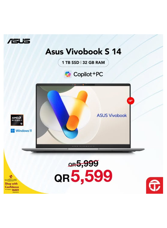 Great Price on Asus Vivobook S Laptop
