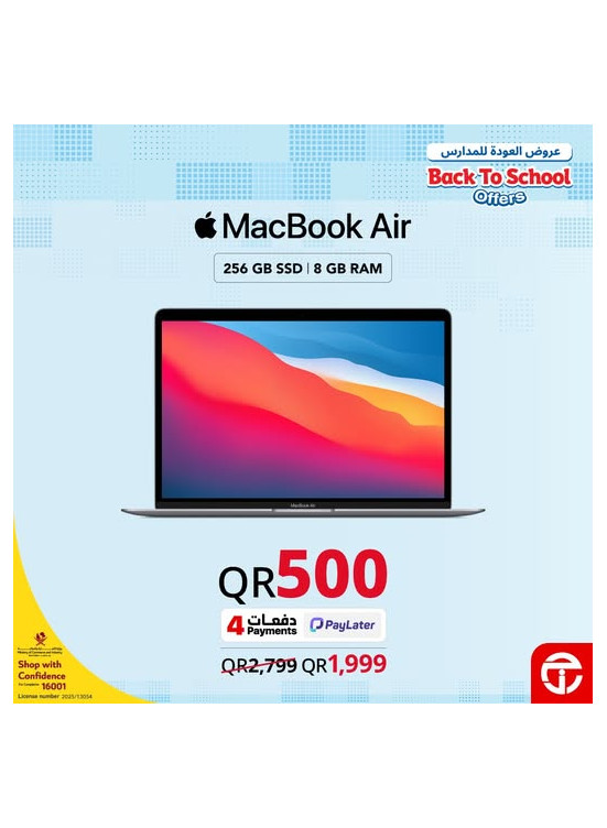 Special Price on Macbook Air