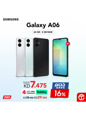 Save 16% on Samsung Galaxy A06