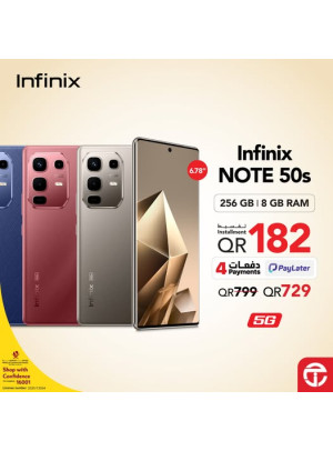 Special Offers on Infinix NOTE 50s Smartphone