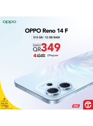 Special Offers on OPPO Reno 14 F Smartphone