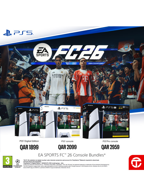 Available Now - EA Sports FC26 PS Console Bundles