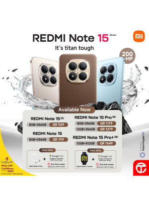 Pre Order Now - Redmi Note 15 Series Smartphone