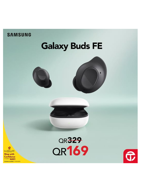 سعر رائع على سماعة Galaxy Buds FE