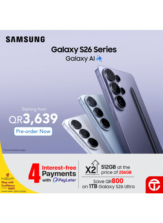 اطلب مسبقًا الآن سلسلة Samsung Galaxy S26