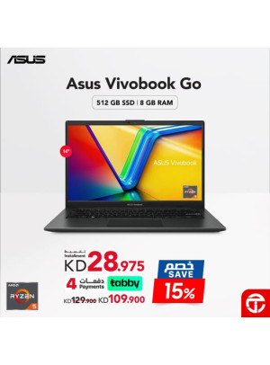 Save Up To15% On ASUS Vivo Book Go 14" Laptop
