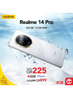 أسعار رائعة على الهاتف الذكي Realme 14 Pro - 5G