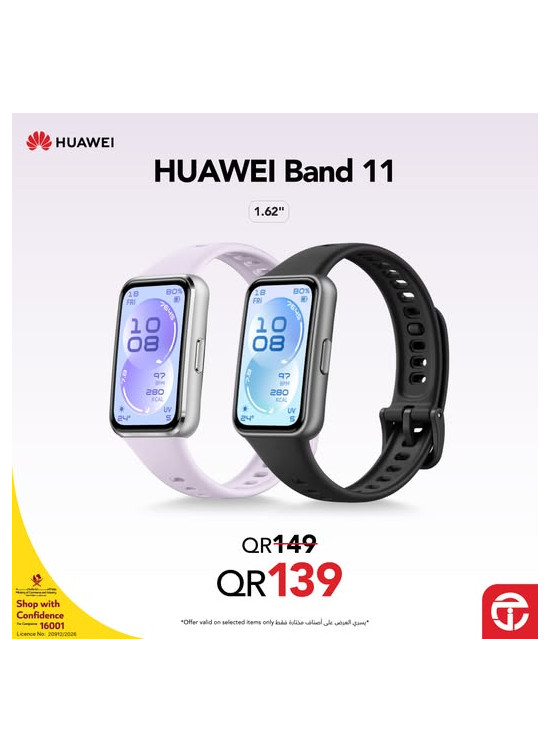 Great Price on Huawei Band 11 Fitness Band