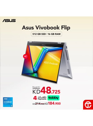 Save 13% on ASUS Vivo Book Flip 2-in-1 Laptop