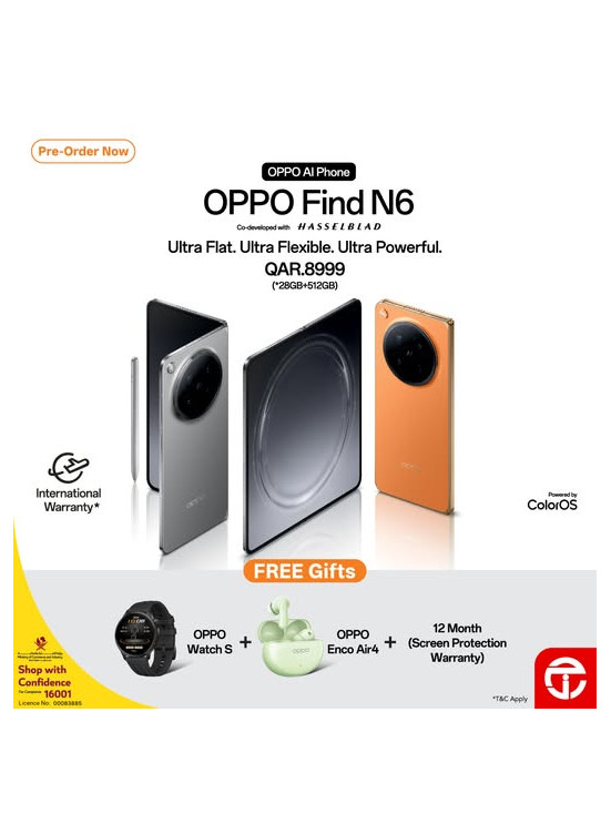 Pre-Order Now - OPPO Find N6 Smartphone