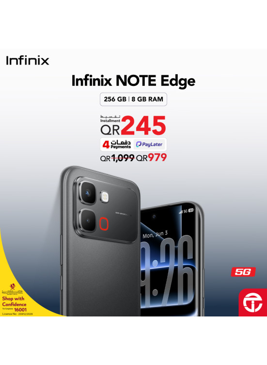 سعر مميز على هاتف Infinix Note Edge - 5g