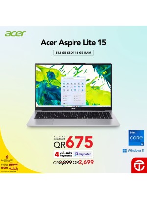 Amazing Price on Acer Aspire Lite 15 Laptop