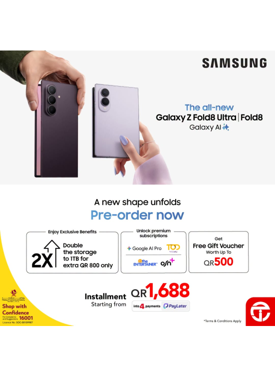 Pre Order Now - Samsung Galaxy Z Fold8 Ultra & Galaxy Z Fold8 Smart Phones