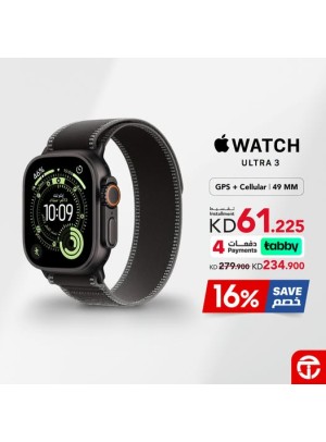 خصم 16% على ساعة Apple Watch Ultra 3