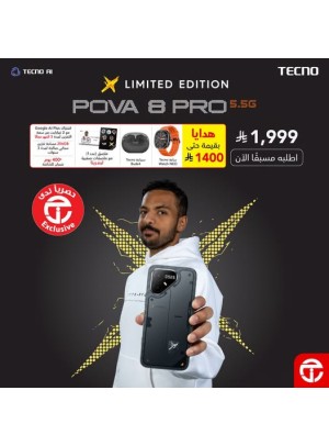 Pre Order Now - Tecno Pova 8 Pro Smart Phones