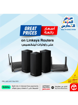 Great Prices on Linksys Routers
