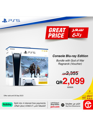 Great Price on PS5 Console Blu-ray Edition
