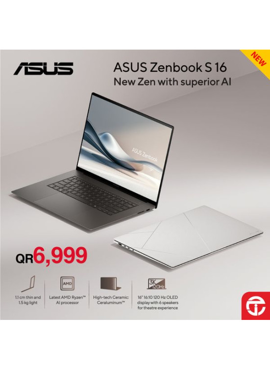 New Arrival - ASUS Zenbook S 16 OLED Laptop