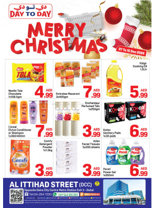 Merry Christmas - Al Ittihad St, Dubai