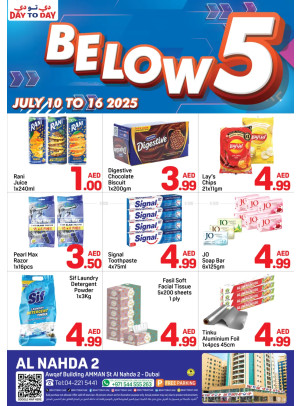 Bellow 5 AED Deals - Al Nahda 2, Dubai