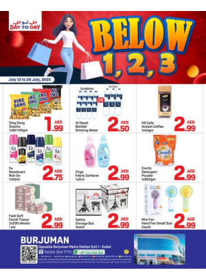 Bellow 1, 2, 3 AED Deals - Burjuman, Dubai