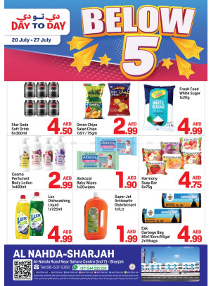 Bellow 5 AED Deals - Al Nahda, Sharjah