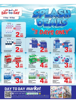 Splash Deals - Union, Dubai