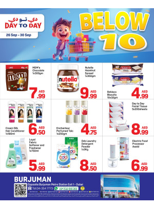 Bellow AED 10 Deals - Burjuman, Dubai