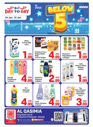 Below AED 5 Deals - Al Qasimia, Sharjah