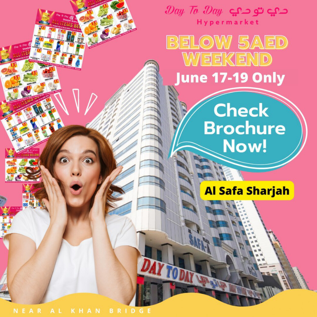 Below 5 AED Deals - Al Safa, Sharjah from Day To Day until 19th June - Day  To Day UAE Offers & Promotions