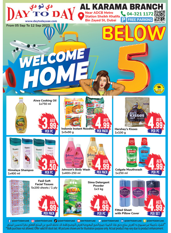 Below 5 AED Deals - Al Karama, Dubai