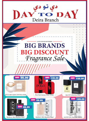 Big Fragrance Sale - Deira City Center
