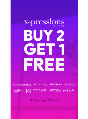 Buy 2 Get 1 Free Offer