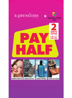 Pay Half Offer - Madina Mall, Dubai