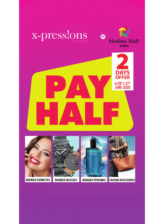 Pay Half Offer - Madina Mall, Dubai